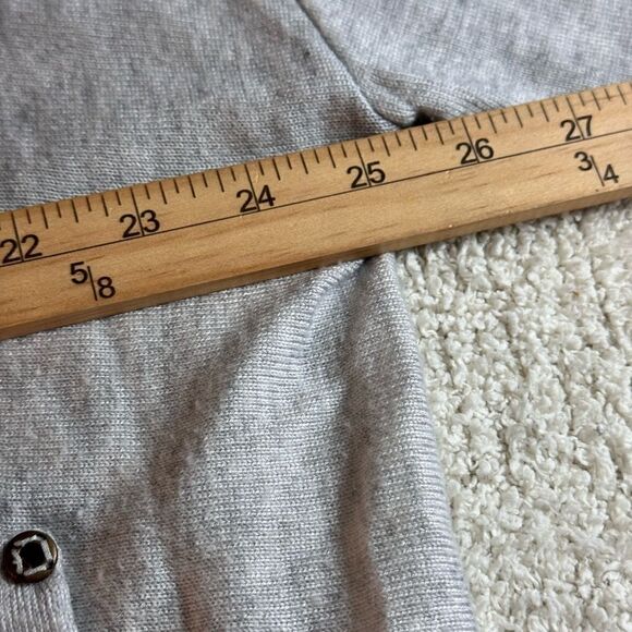 kerisma Sweater Womens Size S / M dolman sleeve V Neck Gray Knit oversized - Picture 5 of 11